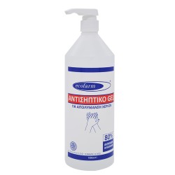 Ecofarm Αντισηπτικό Gel  80%  1lt